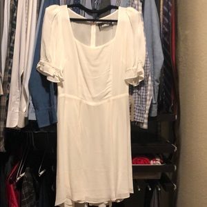 Reformation Klaudia Dress in Ivory